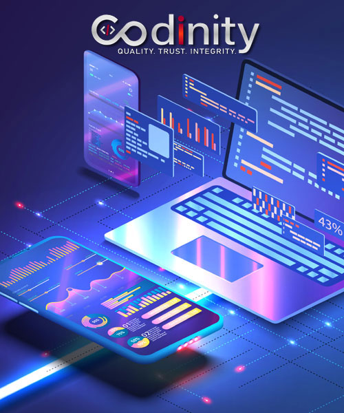 Mobile app development services for Android and iOS by Mirax Technologies, creating intuitive and feature-rich applications